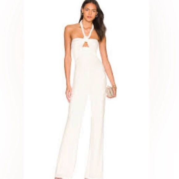 MISHA white jumpsuit - Picture 2 of 5